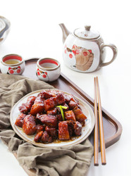 电饭煲做快手红烧肉