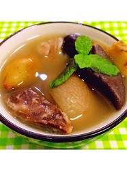 青橄榄炖猪肺