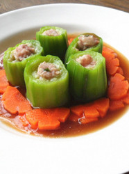 丝瓜酿肉