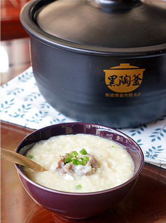 窝蛋牛肉粥