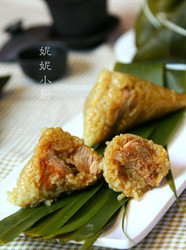 糯米鸡肉粽