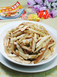 榨菜丝冬笋炒香干