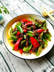 青椒牛肉丝
