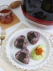 黑米饭团