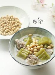 凉瓜黄豆排骨汤