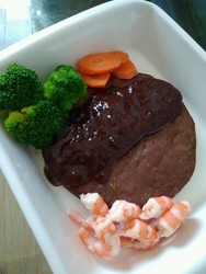 烤黑胡椒牛排
