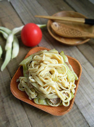 白芸豆焖面