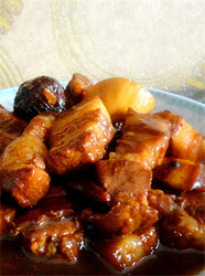 杏鲍菇红烧肉