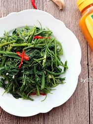 你没吃过的凉拌菜～凉拌丝瓜尖