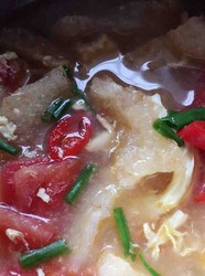 肉皮酸辣汤