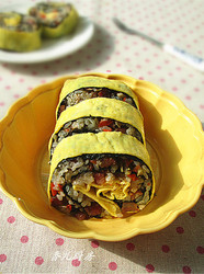 榨菜什锦饭卷