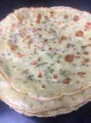香椿鸡蛋饼卷土豆丝