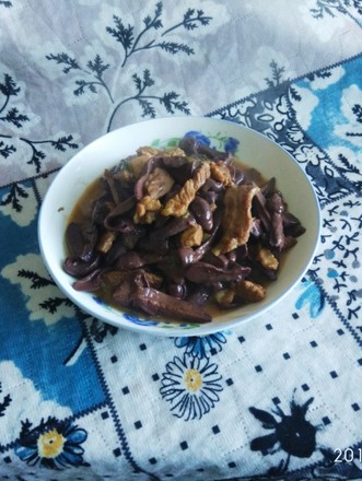 肉炒松蘑