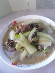 鸡心烧白菜
