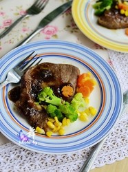 自制黑椒牛排