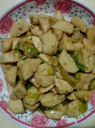 炒鱼丸