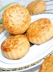 凤梨豆沙月饼