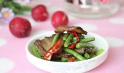 腊肉豆角
