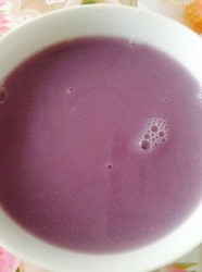 紫薯豆浆