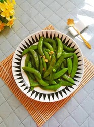 蒜蓉炒甜豆