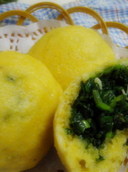 菠菜玉米饽饽