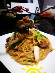 牛肉炒米粉