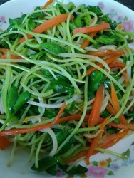 豌豆苗小炒