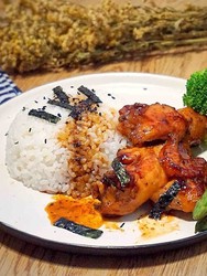 照烧鸡腿盖饭