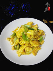 大葱炒鸡蛋