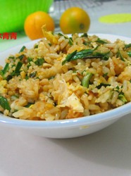 大蒜蛋炒饭