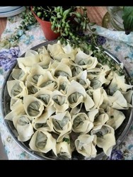 虾皮韭菜猪肉元宝饺