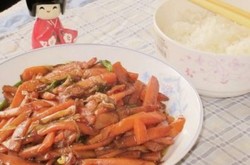 葱炒胡萝卜
