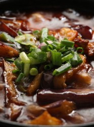 鱼香茄子煲