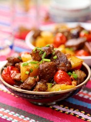 土豆烧牛肉