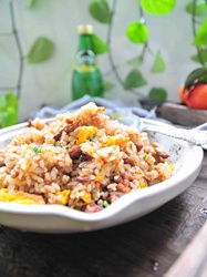 肉丝炒饭