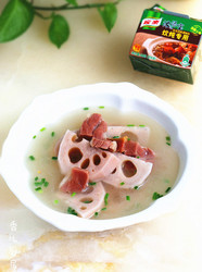 火腿炖莲藕