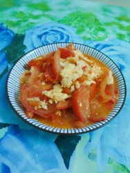 虾米鸡蛋炒番茄