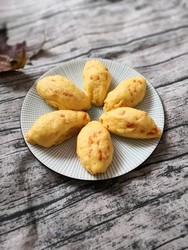 胡萝卜玉米面饽饽