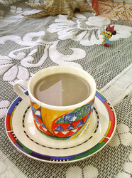 青红豆浆