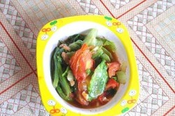 番茄烩生菜