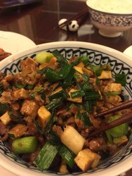 姜豆豉炒豆干