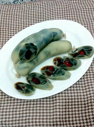 自制松花蛋肠