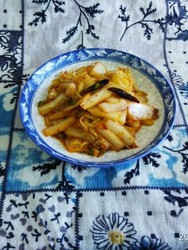 炒白菜午餐