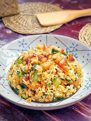 叉烧肉炒饭