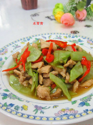 扁豆炒肉
