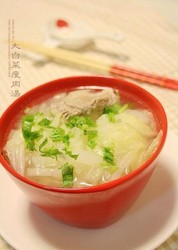 大白菜瘦肉汤