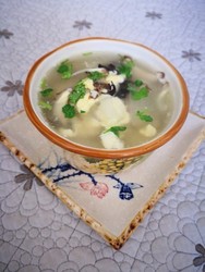 香菇蛋花汤