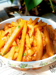 红烧土豆条