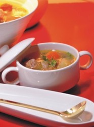 土豆西红柿牛腩汤