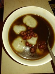 红豆汤圆
